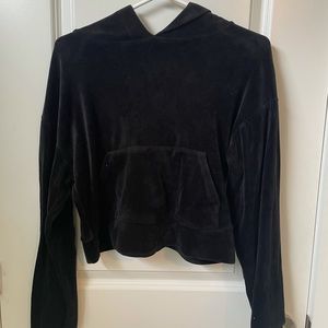 Velvet hoodie